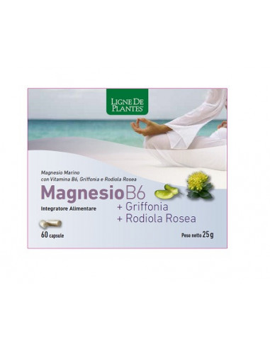 Magnesio b6+griffonia+ro 60 capsule