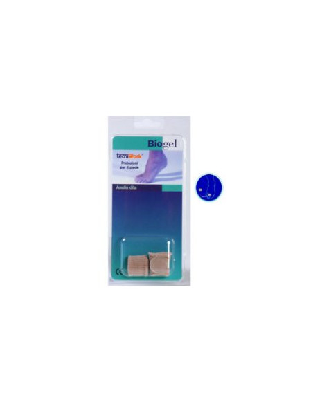 Biogel anello dita m blist 2pz