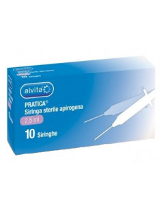 Alvita siringhe 2,5ml g23 10pz