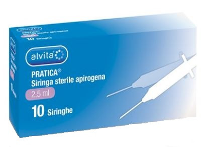 Image of Alvita siringhe 2,5ml g23 10pz cod085