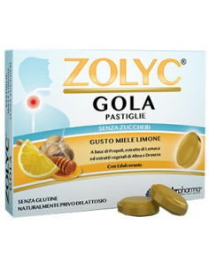 Zolyc gola mie/lim 36 pastiglie s/zu