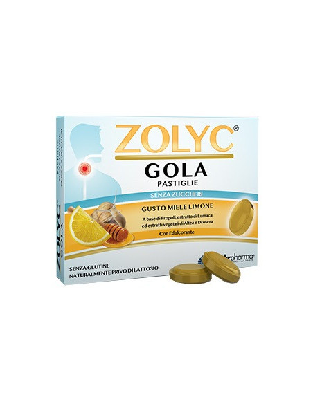 Zolyc gola mie/lim 36 pastiglie s/zu