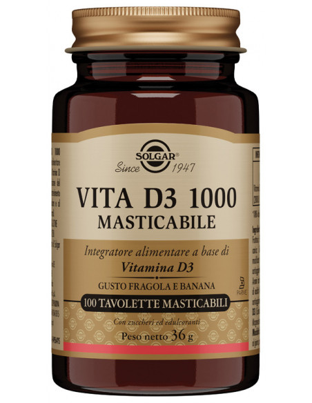 Vita d3 1000 100tav mastic