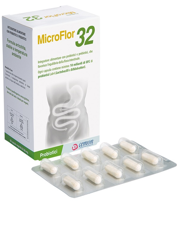 Microflor 32 60 capsule no frigo