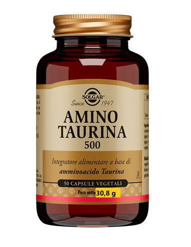 Amino taurina 500 50 capsule veg