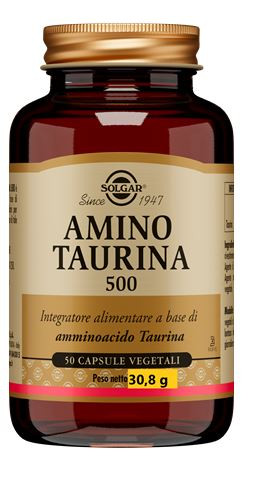 Amino taurina 500 50 capsule veg