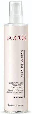 Image of Becos cleansing star olio micellare detergente struccante 200ml cod085