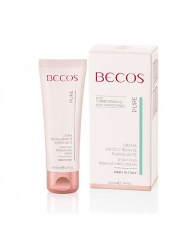 Becos pure crema riequilibrante purificante 50ml