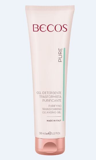 Image of Becos pure gel detergente trasformista purificante 150ml cod085