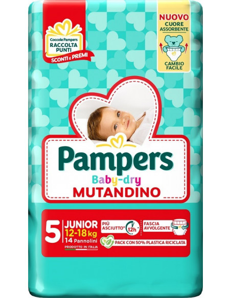 Pampers bd mut junior sp 14pz