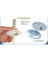 Cleanear cono per l'igiene dell'orecchio 2 pezzi