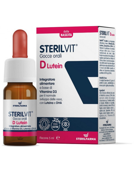Sterilvit d lutein dha gocce 5ml