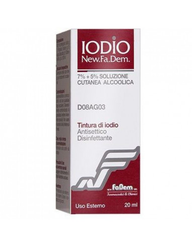 Alcool iodato ii 20ml