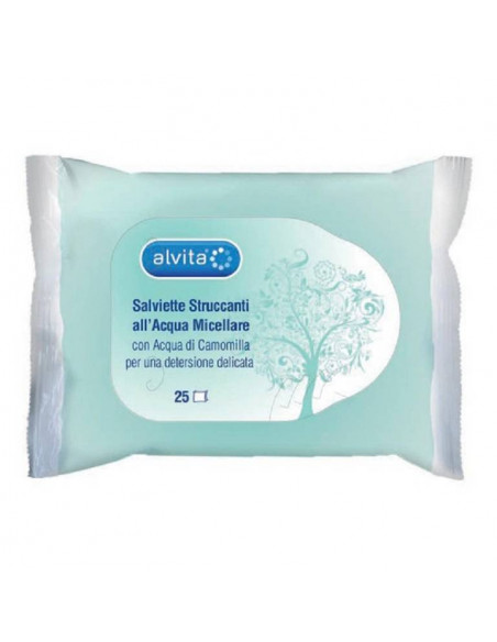 Alvita salviettine strucc 25pz