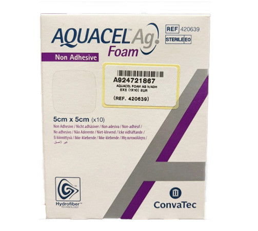 Aquacel ag foam n ades 5x5 10p