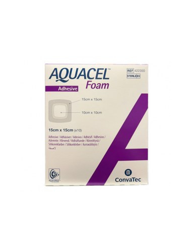 Aquacel foam ades 15x15 10pz