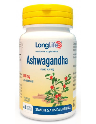 Ashwagandha longlife 60cps