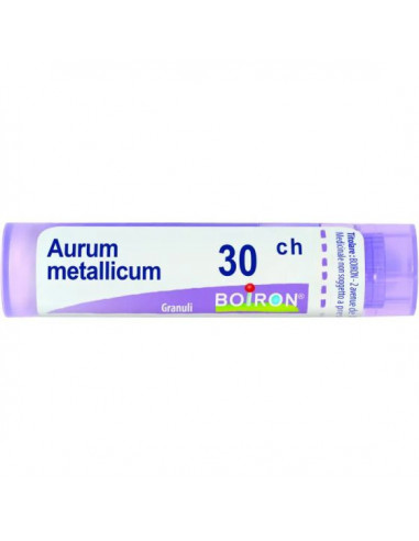 Aurum metallicum 30lm globuli