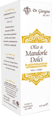 Olio di mandorle dolci 125ml