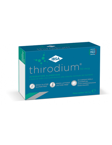 Thirodium 50mcg 30 capsule molli