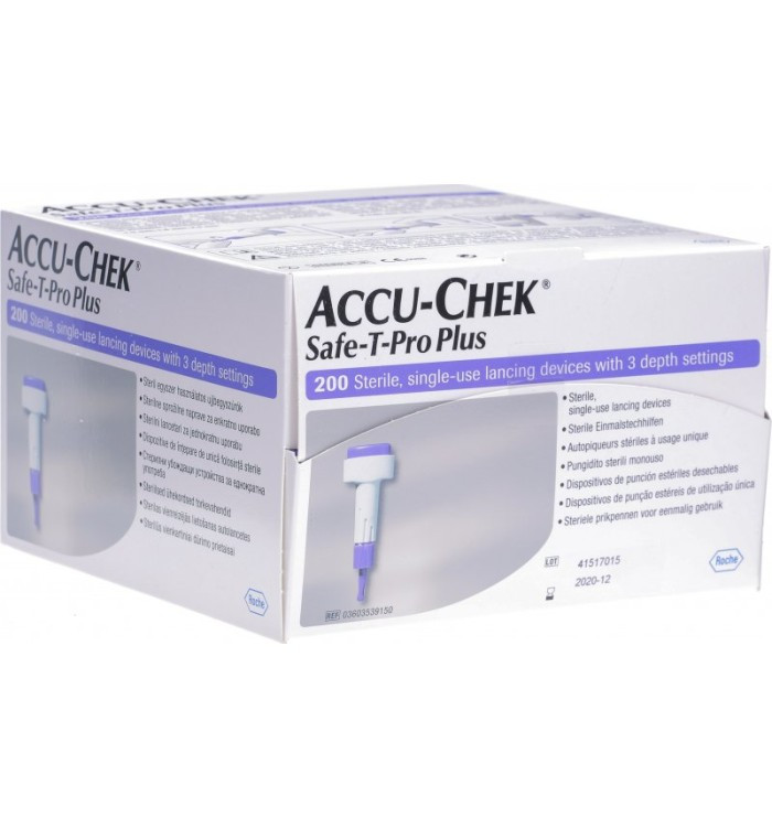 Accu-chek safe t-pro plus200pz