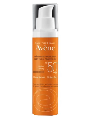 Avene sol fluido spf50 piu color