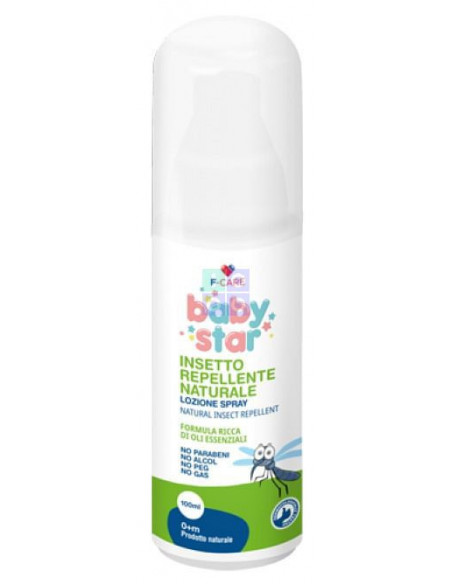 Babystar natural lozione insettorepellente