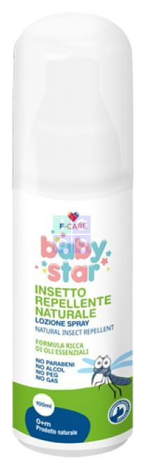 Babystar natural lozione insettorepellente