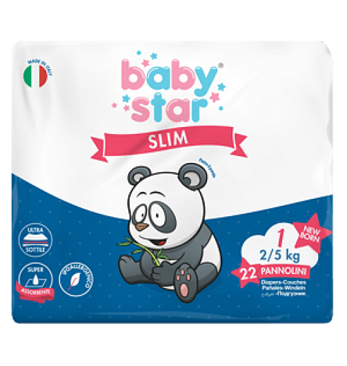 Babystar slim 2 5kg t1nb 22pz