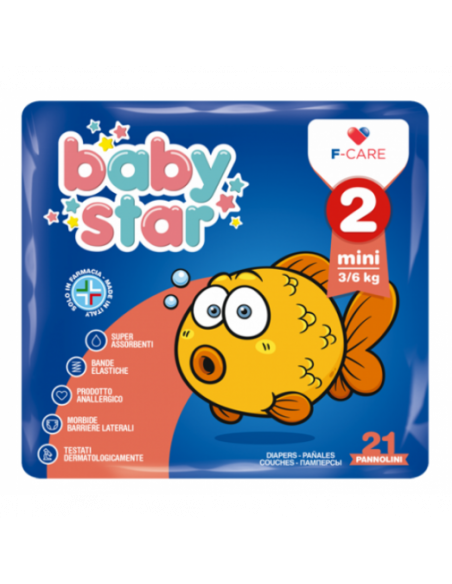 Babystar slim 3 6kg t2 mi 21pz