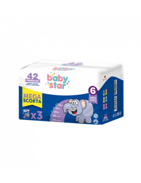 Babystar tripack 3x14 6 42pz
