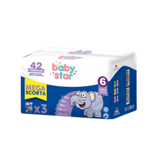Babystar tripack 3x14 6 42pz