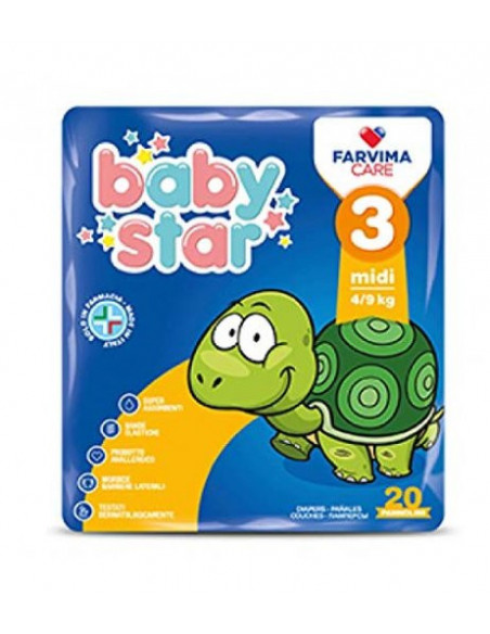 Babystar tripack 3x18 4 54pz