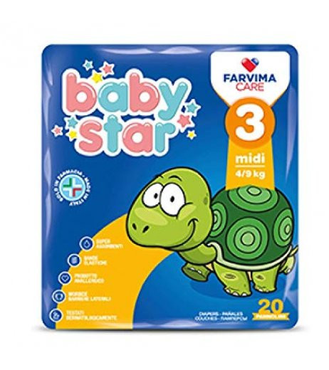 Babystar tripack 3x18 4 54pz