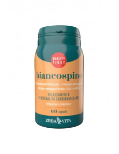 Biancospino 60 capsule 450mg n f fl - ERBA VITA | Clubfarma