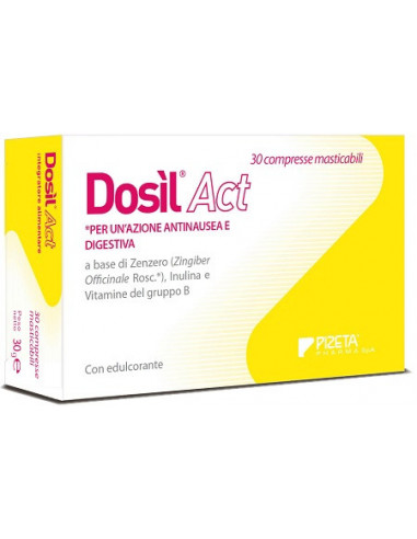 Dosil act 30 compresse mastic