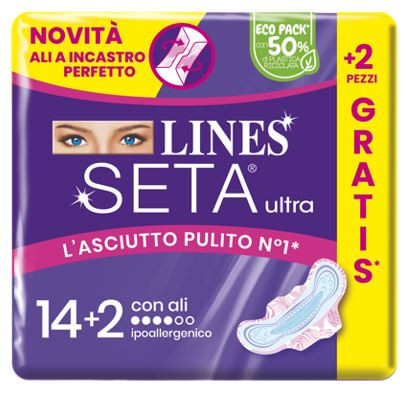 Lines seta ultra ali 14+2pz