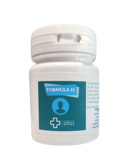 Formula 15 integratore alimentare per uomo 30 capsule