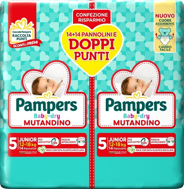Pampers bd mut duo dwct j 28pz