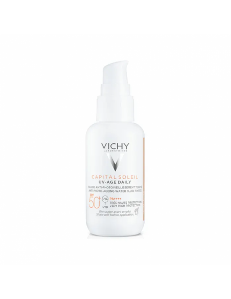 Capital uv-age tinted 50 piu 40ml