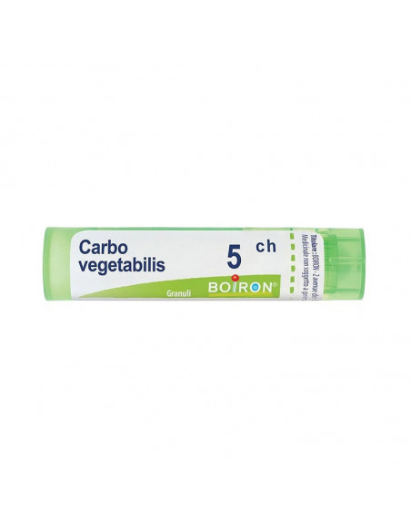 Carbo vegetabilis 5 ch granuli