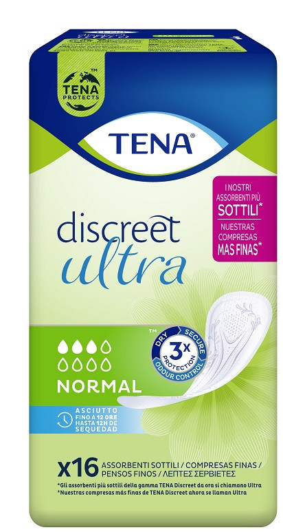 Image of Tena discreet ultra normal 16p cod085