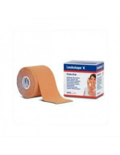 Cer leukotape k 2,5x500cm carn