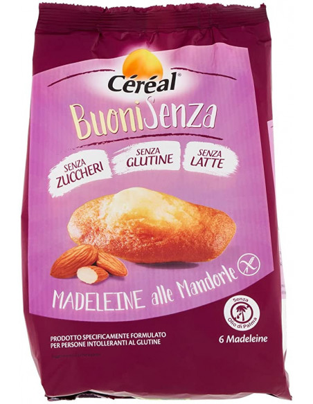Cereal madeleine mandorle 180g