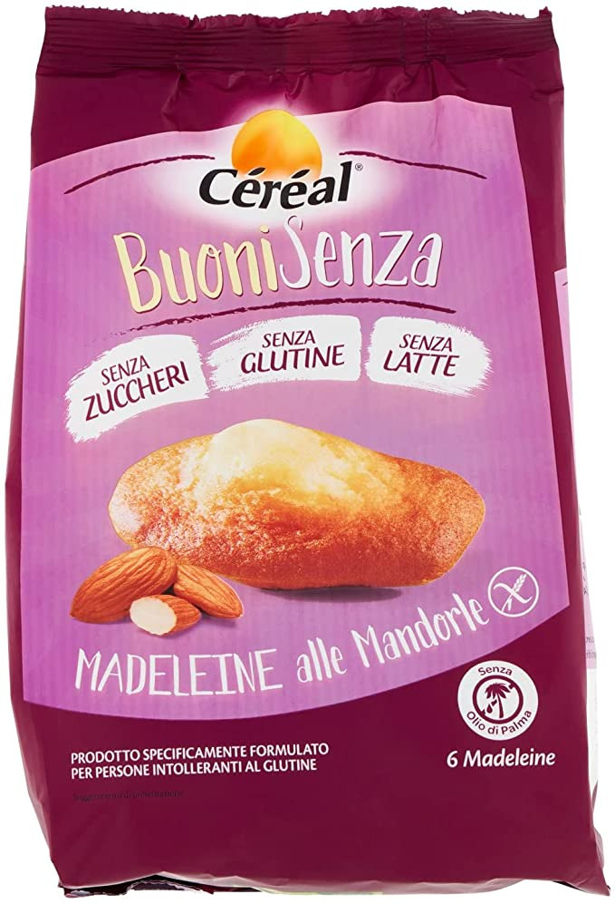 Cereal madeleine mandorle