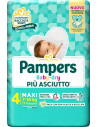 Pampers bd downcount maxi 17pz