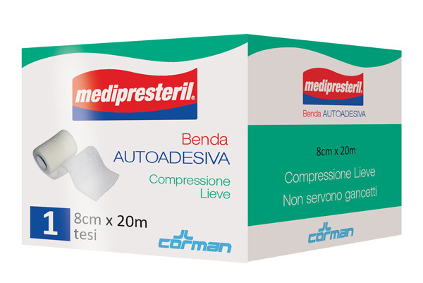 Medipresteril benda autoad 8cm