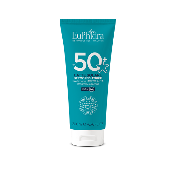 Image of Euphidra Latte Solare Dermopediatrico per Bambini SPF 50+ 200ml cod085