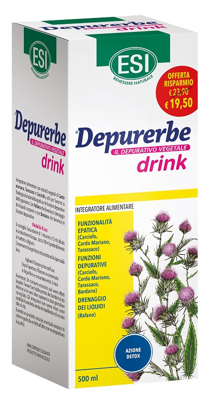 Image of Esi Depurerbe per la funzionalità epatica e depurativa 500ml cod085