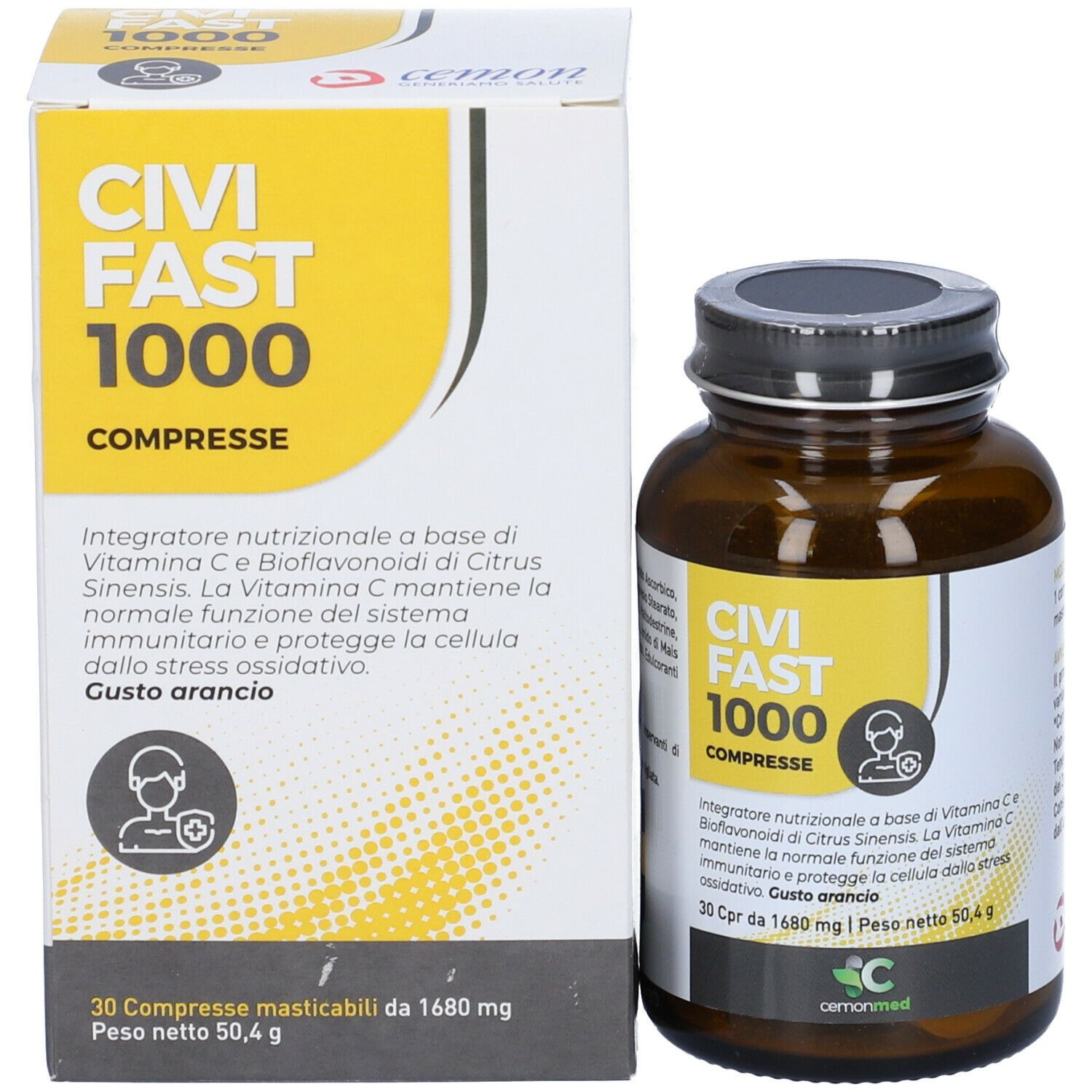 Civi fast 1000 30 compresse cemonmed